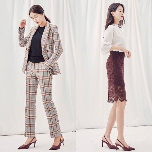 面试穿着的照片